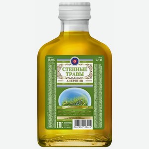 Аперитив Степные Травы Глазовские 18% 0,1л
