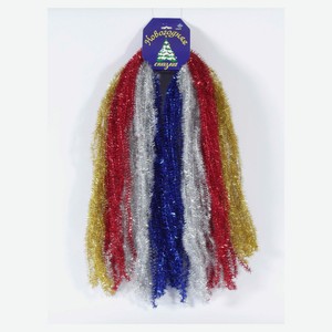 Мишура «Зимняя сказка» Шорт-стандарт d 25 мм, 1 м