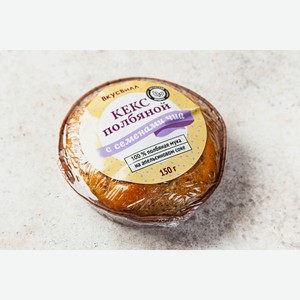 Кекс полбяной с семенами чиа, постный