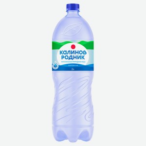 Вода «Калинов Родник» минеральная газированная, 2 л