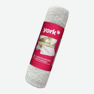 Салфетка для пола York Azur белая в рулоне 260г/м2 60*80см