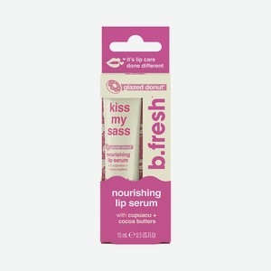 B.FRESH Сыворотка для губ kiss my sass nourishing lip serum, 15 мл