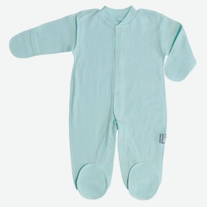 Комбинезон для новорожденных «Амелли» бирюзовый, размер 56