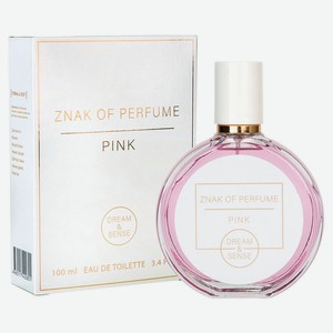 Туалетная вода женская Dream & Sense Znak of Perfume Pink с феромонами, 100 мл