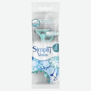 Бритва Gillette Venus Simply женская одноразовая 2шт., 2 шт