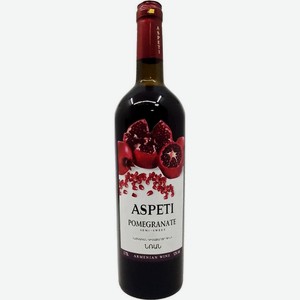 Плодовая алкогольная продукция Aspeti Pomegranate полусладкая 12% 750мл, 750 мл