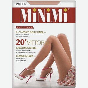 Колготки женские Minimi Vittoria бежевые, 20 Den, размер 4, в ассортименте