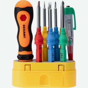Набор отверток REXANT 10 предметов, Арт. 12-4777