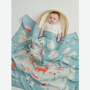 Пелёнка BUBA KIDS Северо-Запад муслин 115х115 см