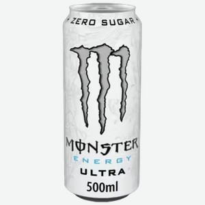 Энергетический напиток Monster Energy Ultra White 0,5 л ж/б