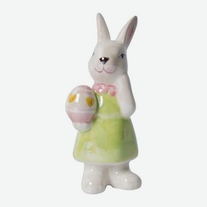 Керамическая фигурка Зайчик перламутр 12.5см в ассортименте