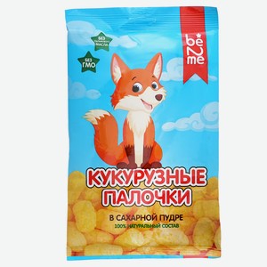 Кукурузные палочки Be2Me в сахарной пудре 40 г