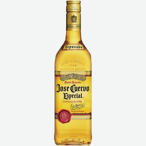 Напиток спиртной JOSE CUERVO Текила Especial Reposado 35–38%, 0.7л