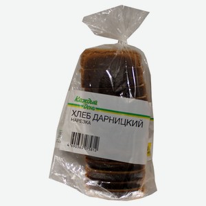 Хлеб ржано-пшеничный «Каждый день» Дарницкий без добавления сахара нарезка, 650 г