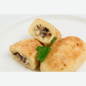 Зразы картофельные с грибами жареные, кг