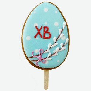 Пряник имбирный глазированный к  Пасхе , 40г