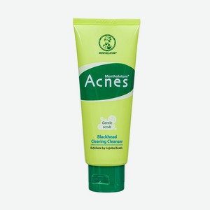 Пенка скраб для лица от черных точек Mentholatum Acnes 100г