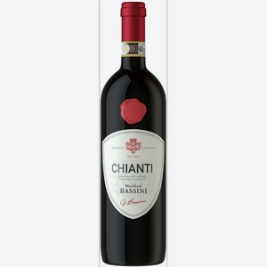Вино Chianti Marchesi Bassini 0.75л.