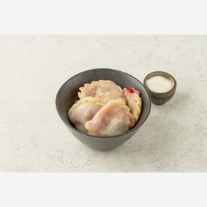 Вареники с вишней и сметаной