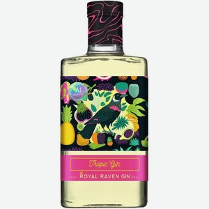 Джин Royal Raven Tropic Gin 40% 500мл, 500 мл