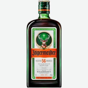 Ликер Jagermeister десертный 35% 700мл, 700 мл