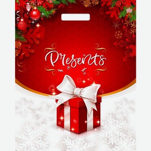 Мешок с ручками Волшебный подарок 47.5х39см арт. 