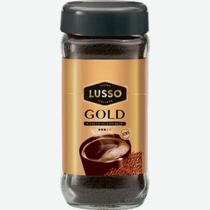 Кофе «LUSSO» GOLD растворимый, 95 г