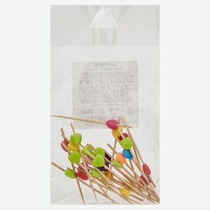 Пика Сердца 7 см, 25 шт