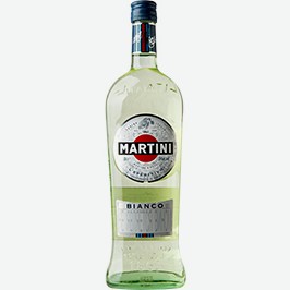 Напиток Виноградосодержащий Мартини Бьянко, Фиеро, Сладкий, 1 Л