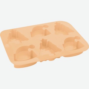 Форма для выпечки маффинов ATMOSPHERE Wonder 25,5x17,5, силикон AT-K2497, Китай