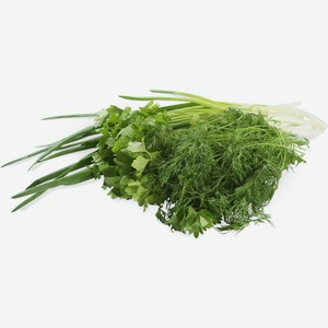 Набор зелени Прочие Товары свежей (укроп, петрушка, зеленый лук), 250 г