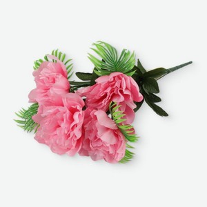 Букет искусственных цветов Пионы Маркет 45см, 7шт