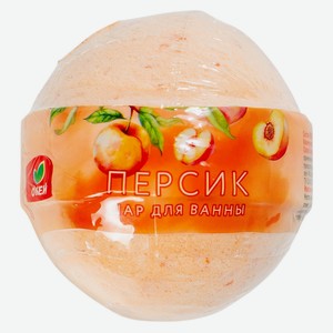 Бурлящий шар для ванны Окей персик 120г