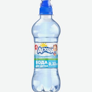 Детское питание вода АГУША д/детей, Россия, 330 мл