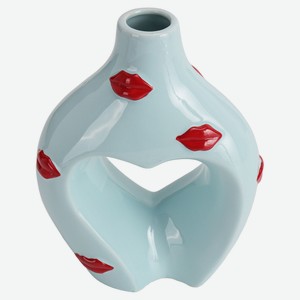 Ваза Actuel Сердце голубая