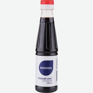 Соус BONVIDA Соевый Классический ПЭТ, Россия, 250 мл