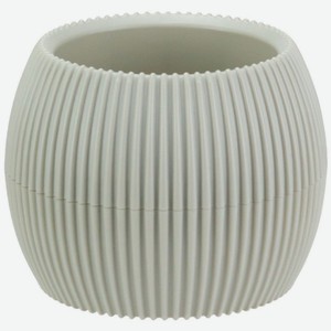 Кашпо Idea Пиканто белый ротанг 14.5см 700мл, 700 мл