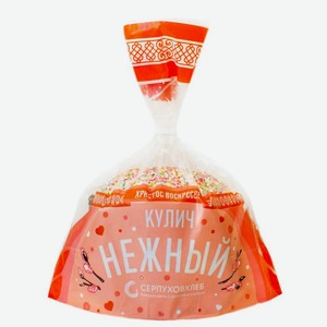 Кулич Серпуховхлеб нежный 350г, 350 мл