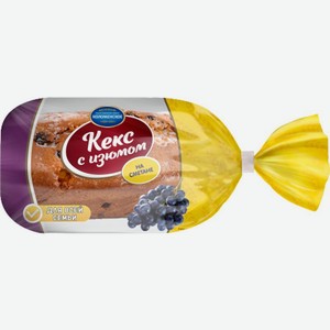 Кекс Мастер Пироговъ с изюмом 400г, 400 г