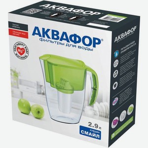Фильтр-кувшин Аквафор Смайл 2.9л 1шт., 1 шт