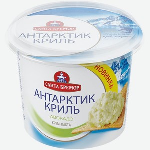 Паста САНТА БРЕМОР Антарктик-Криль с антарктическим крилем с авокадо, Беларусь, 150 г
