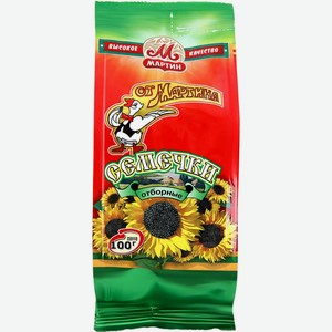 Семечки ОТ МАРТИНА отборные, Россия, 100 г