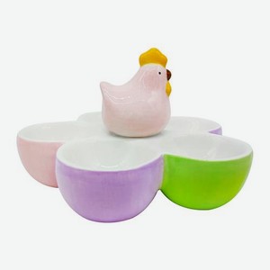 Тарелка-подставка для яиц Курочка в ассортименте