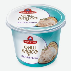 Паста Санта Бремор Фиш-мусс из тресковых рыб с белой рыбой, 140 г