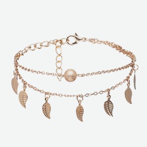 NOTHING BUT LOVE Браслет на ногу  Богемный уикенд , цвет: Золотой, размер: 28