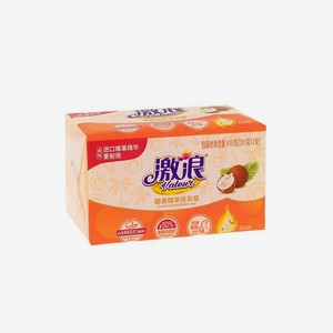 VALEUR Мыло гипоаллергенное для стирки белья с кокосовой эссенцией и эфирным маслом жасмина, 205 гр.х2 шт.