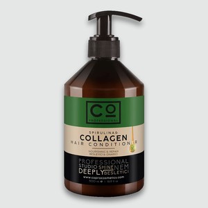 CO PROFESSIONAL Кондиционер Для волос Spirulina and Collagen Conditioner, 500 мл