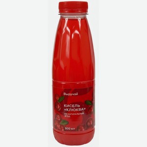 Кисель Выручай Клюква из натуральных ягод, 500мл, 500 мл