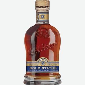 Коньяк Gold Status 5-летний 40% 0.4л, 400 мл