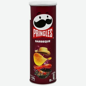 Чипсы Pringles картофельные со вкусом барбекю, 165г, 165 г